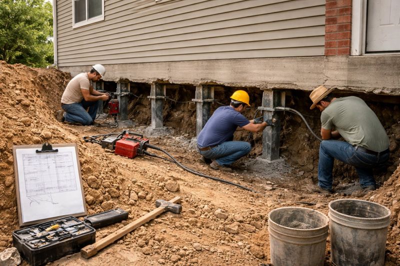Foundation Repair in Benzie County, MI