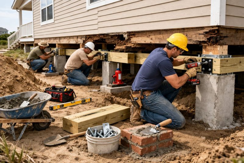 Foundation Repair in Benzie County, MI