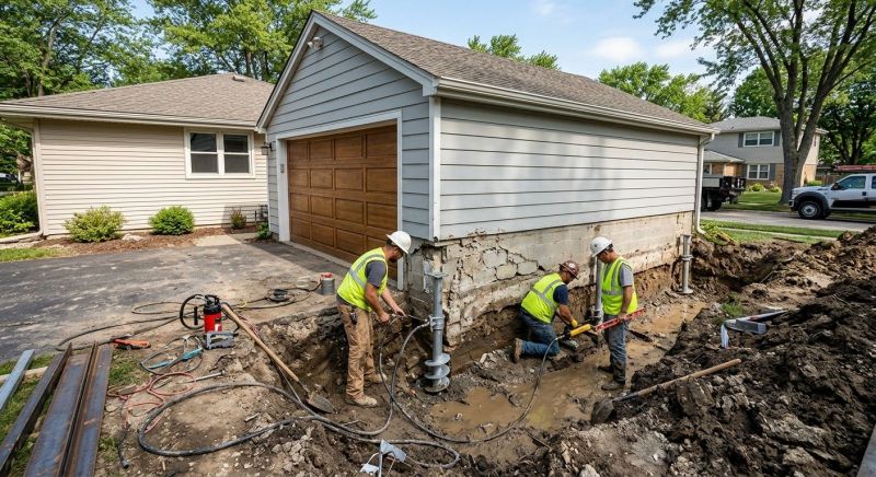 Basement Foundation Repair in Bear Lake, MI