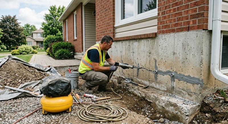 Basement Foundation Repair in Frankfort, MI