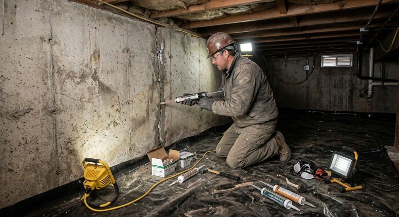 Basement Foundation Repair in Benzie County, MI