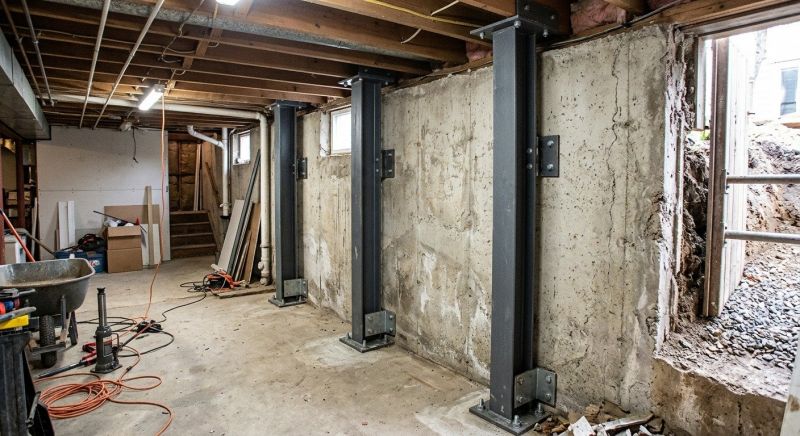 Basement Stabilization in Benzie County, MI
