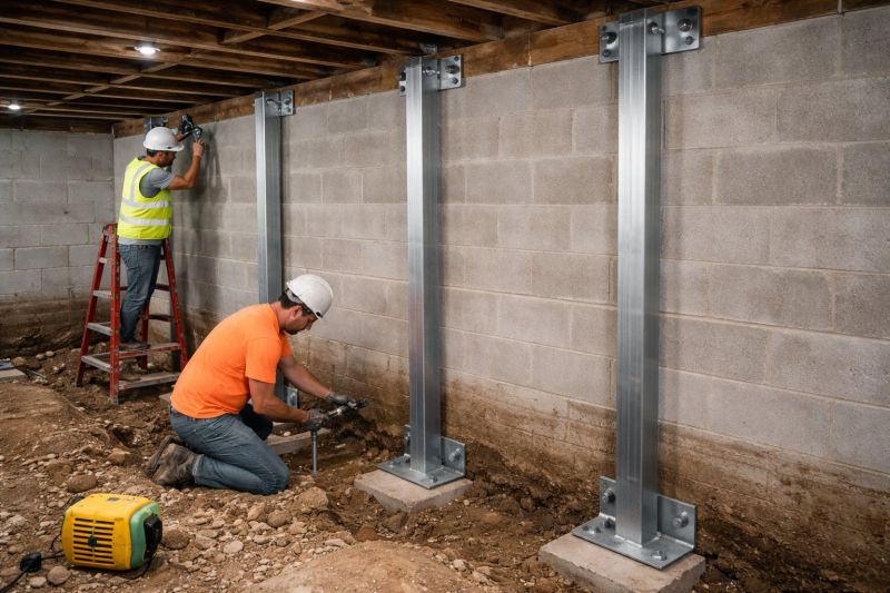 Basement Stabilization in Benzie County, MI