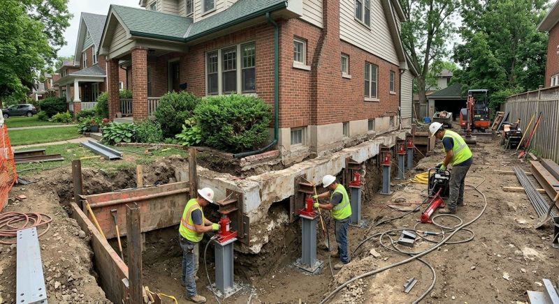 Basement Underpinning in Benzie County, MI