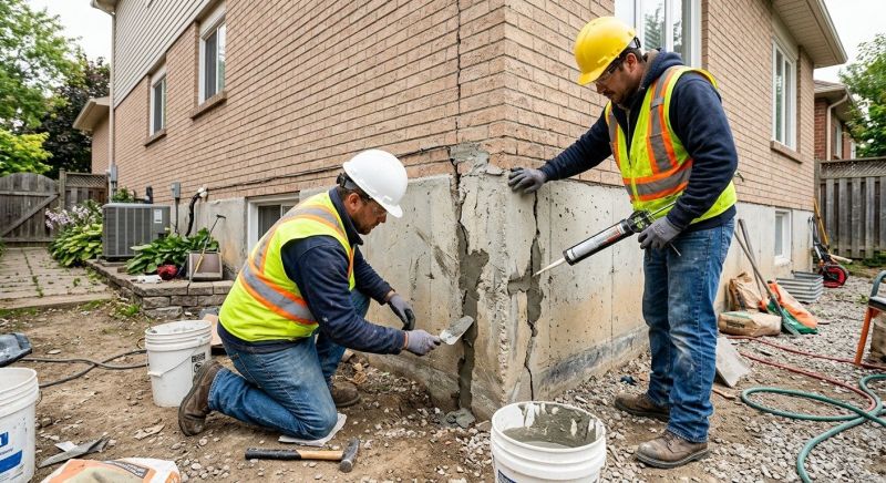 Building Foundation Repair in Honor, MI