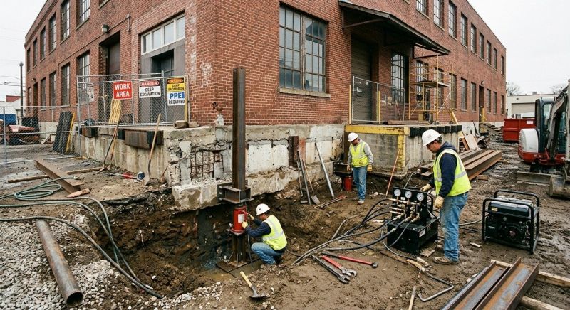 Building Foundation Repair in Onekama, MI