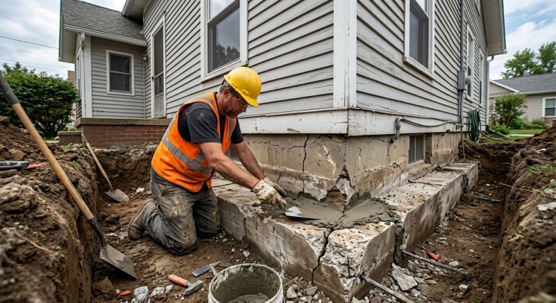 Building Foundation Repair in Onekama, MI