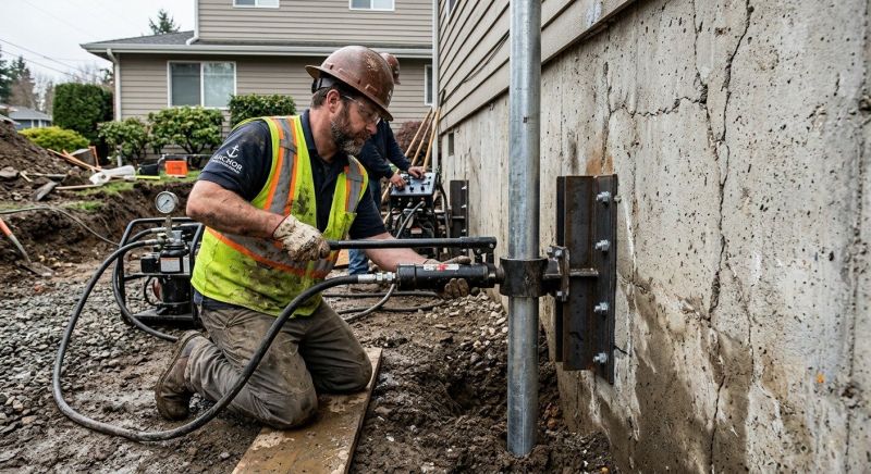 Concrete Foundation Leveling in Bear Lake, MI