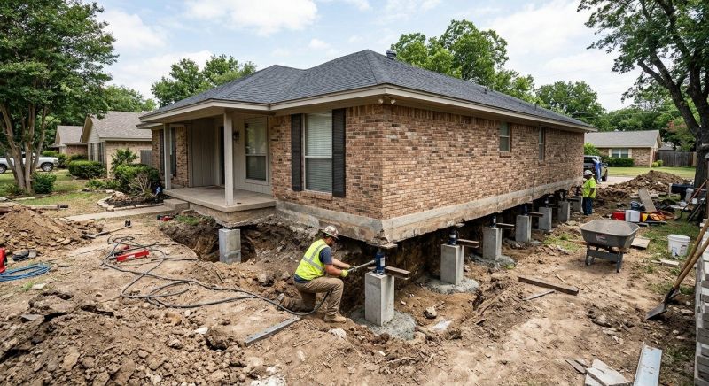 Concrete Foundation Leveling in Honor, MI