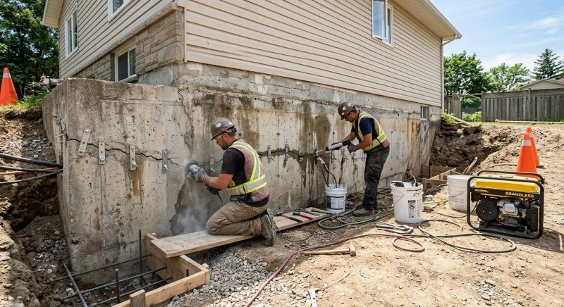 Concrete Foundation Repair in Benzie County, MI