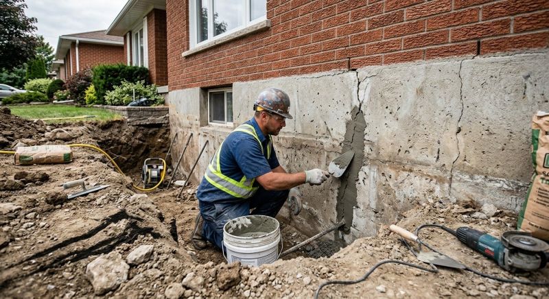 Concrete Foundation Repair in Benzie County, MI