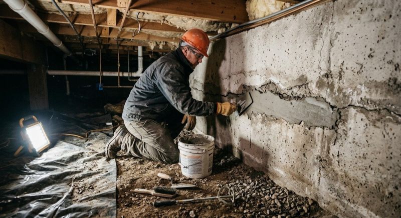 Concrete Foundation Repair in Onekama, MI