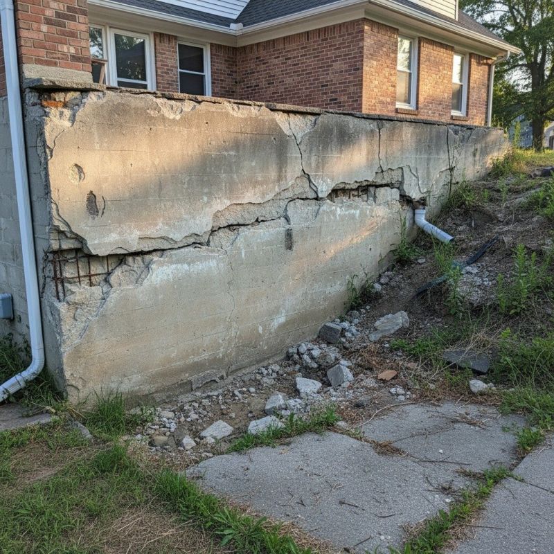 Cracked Foundation Repair in Empire, MI