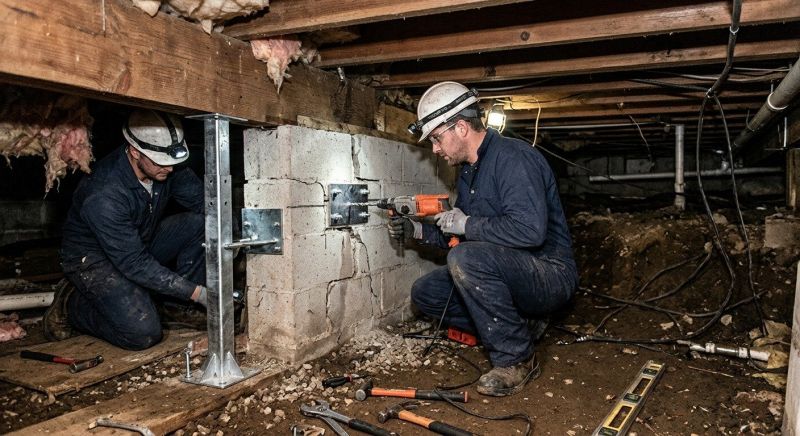 Crawlspace Foundation Repair in Frankfort, MI
