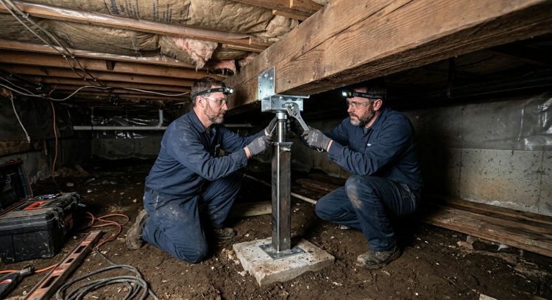 Crawlspace Foundation Repair in Frankfort, MI