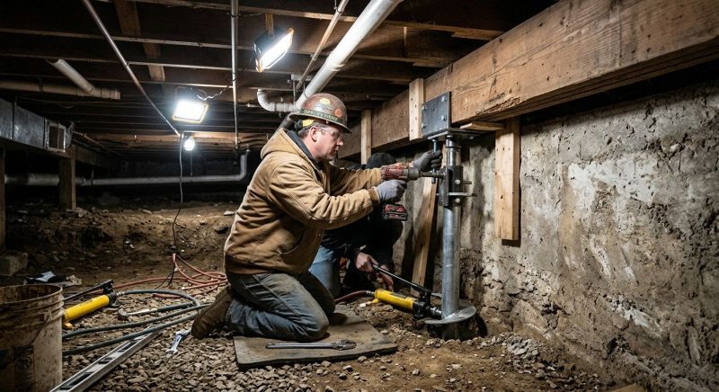 Crawlspace Foundation Repair in Frankfort, MI