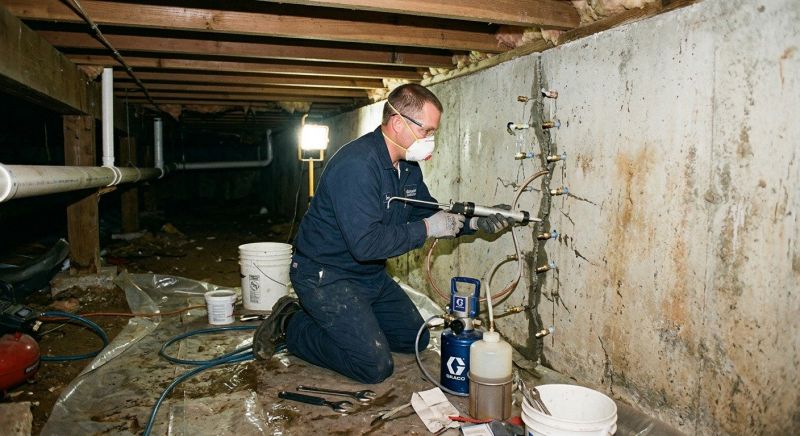Crawlspace Foundation Repair in Benzie County, MI