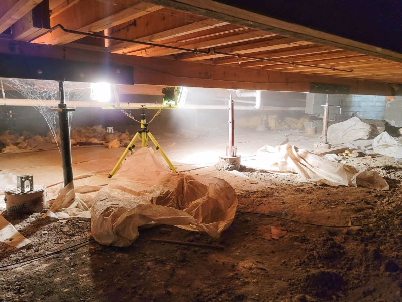 Crawlspace Foundation Repair in Benzie County, MI