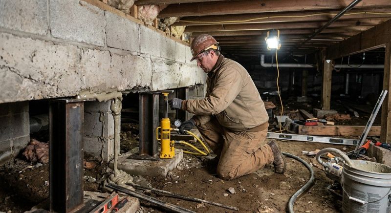 Crawlspace Foundation Repair in Onekama, MI