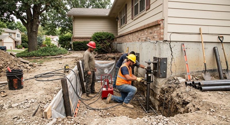 Deep Foundation Repair in Benzie County, MI