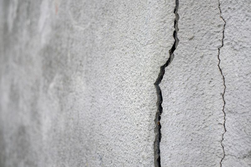 Foundation Crack Repair in Honor, MI