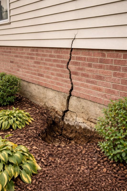 Foundation Crack Repair in Benzie County, MI