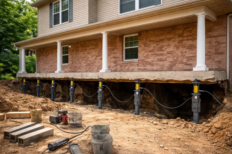 Foundation Jacking in Bear Lake, MI