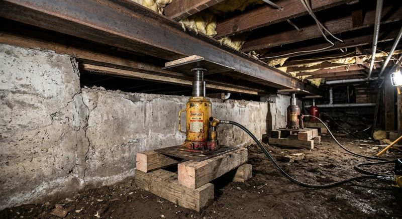 Foundation Jacking in Bear Lake, MI