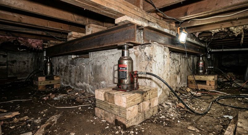 Foundation Jacking in Benzie County, MI