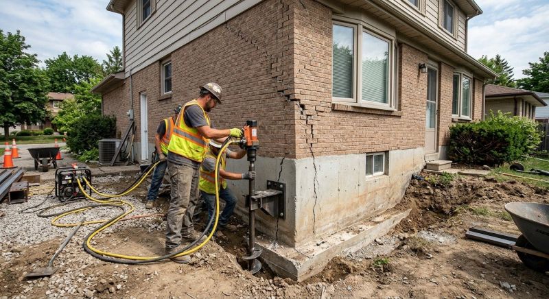 Foundation Lifting in Bear Lake, MI