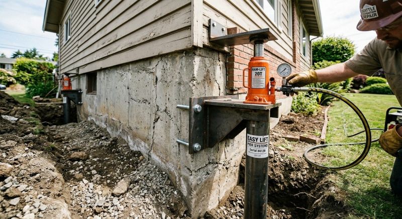 Foundation Lifting in Benzie County, MI