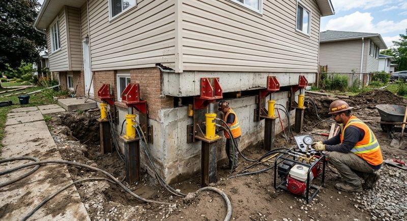 Foundation Lifting in Benzie County, MI