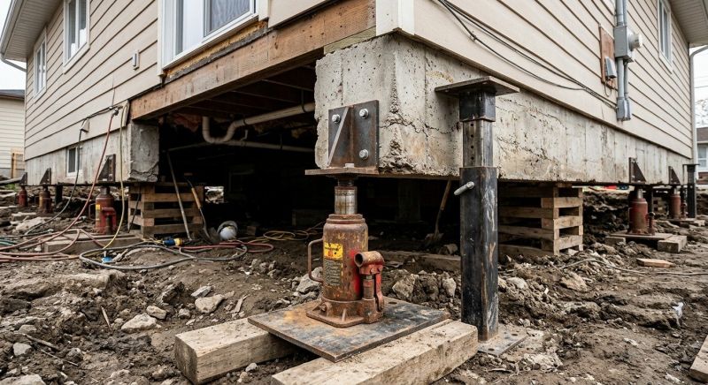 Foundation Lifting in Onekama, MI