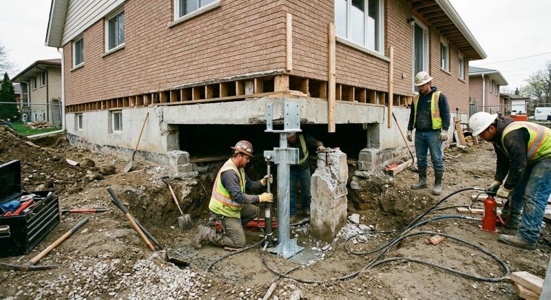Foundation Pier Repair in Benzie County, MI