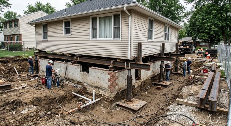 Foundation Raising in Onekama, MI