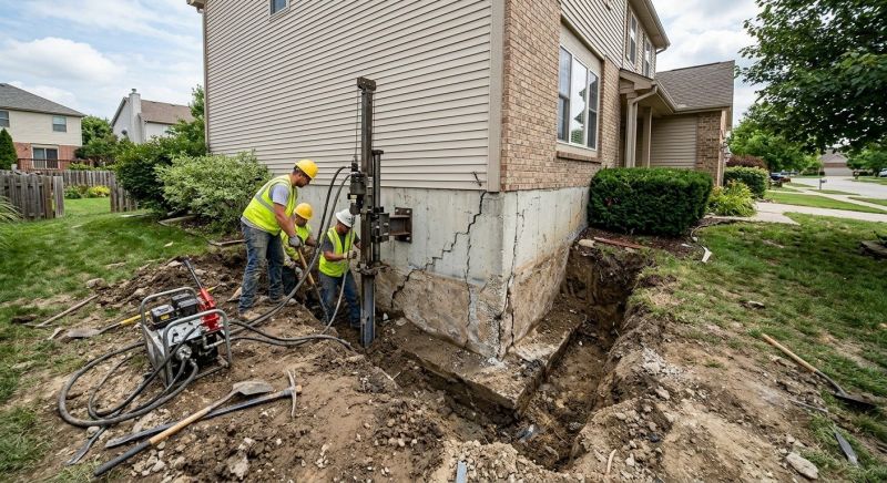 Foundation Renovation in Benzie County, MI