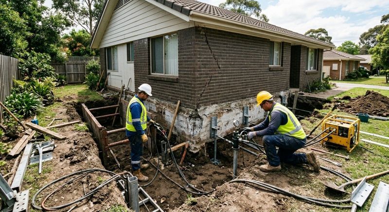 Foundation Renovation in Benzie County, MI