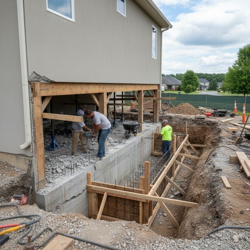 Foundation Repair in Bear Lake, MI
