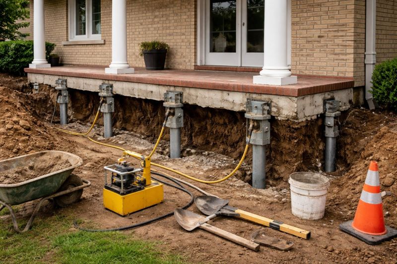 Foundation Stabilizing in Frankfort, MI