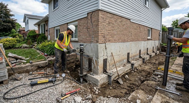 Foundation Stabilizing in Benzie County, MI