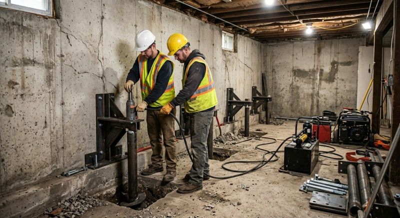 Foundation Stabilizing in Onekama, MI