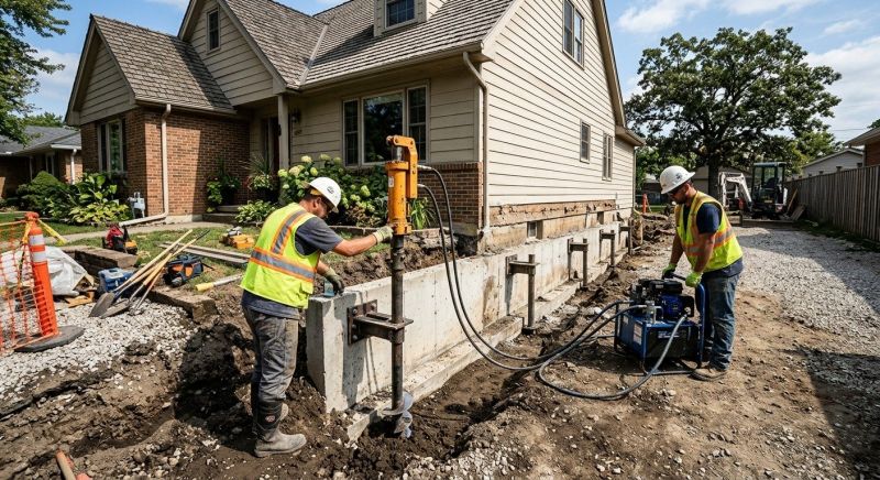 Foundation Strengthening in Benzie County, MI