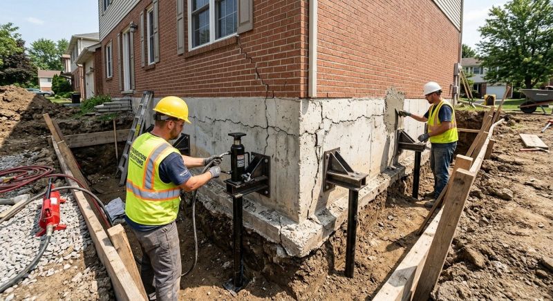 Foundation Structural Repair in Bear Lake, MI