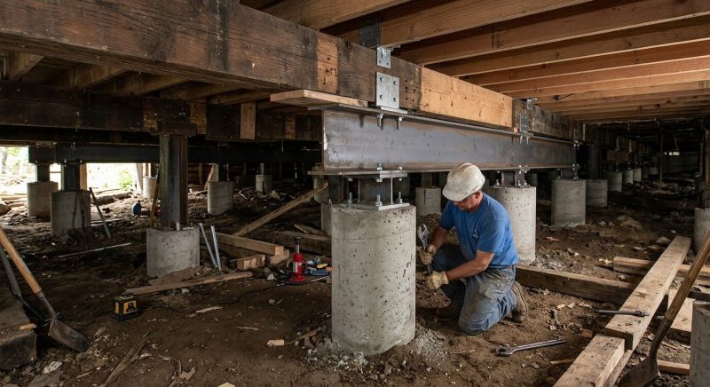 Foundation Support Service in Benzie County, MI