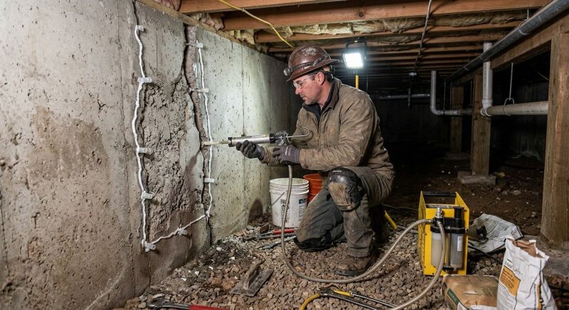 Foundation Underpinning in Benzie County, MI