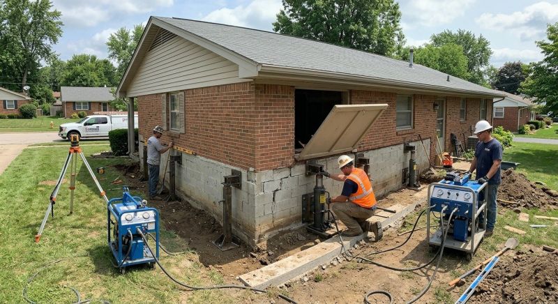 Home Foundation Leveling in Empire, MI