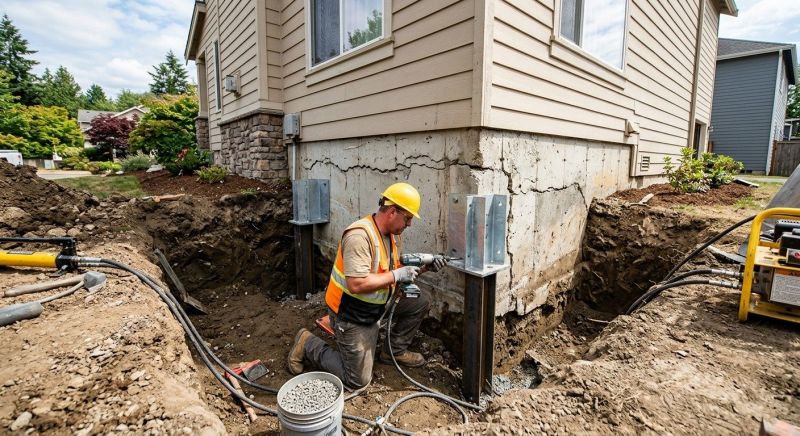 Home Foundation Repair in Empire, MI