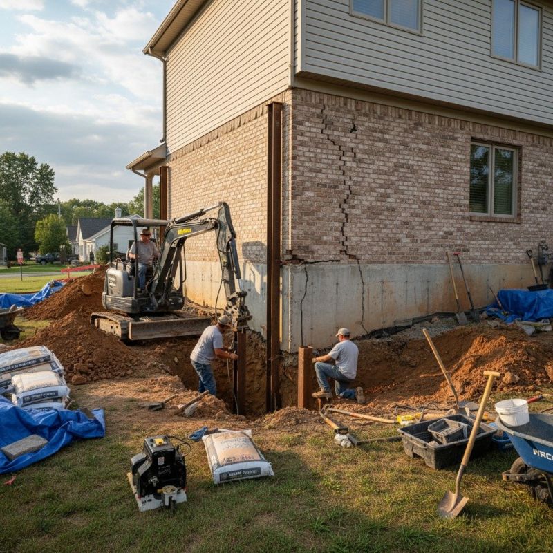 Home Foundation Repair in Frankfort, MI