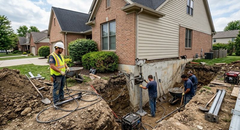 House Foundation Repair in Bear Lake, MI