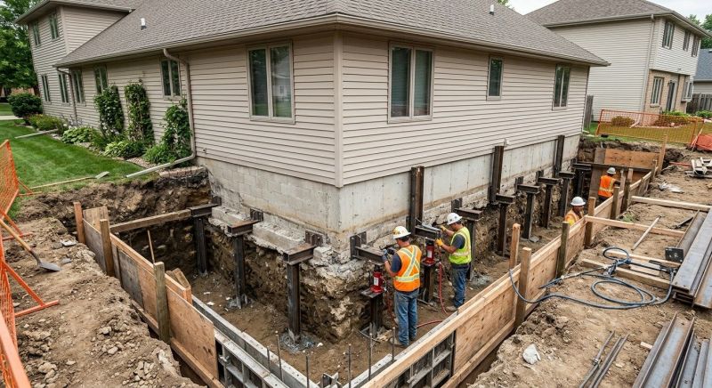House Underpinning in Benzie County, MI